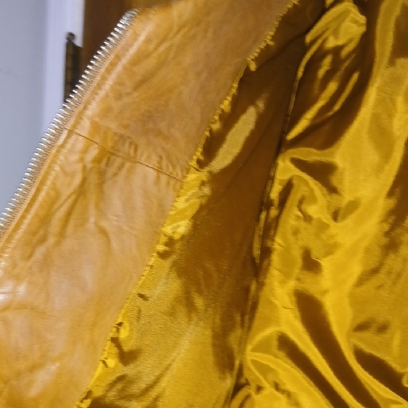 Madewell Tan Leather Jacket - Picture 6 of 11